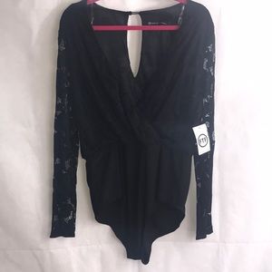 Black BodySuit by FTF
